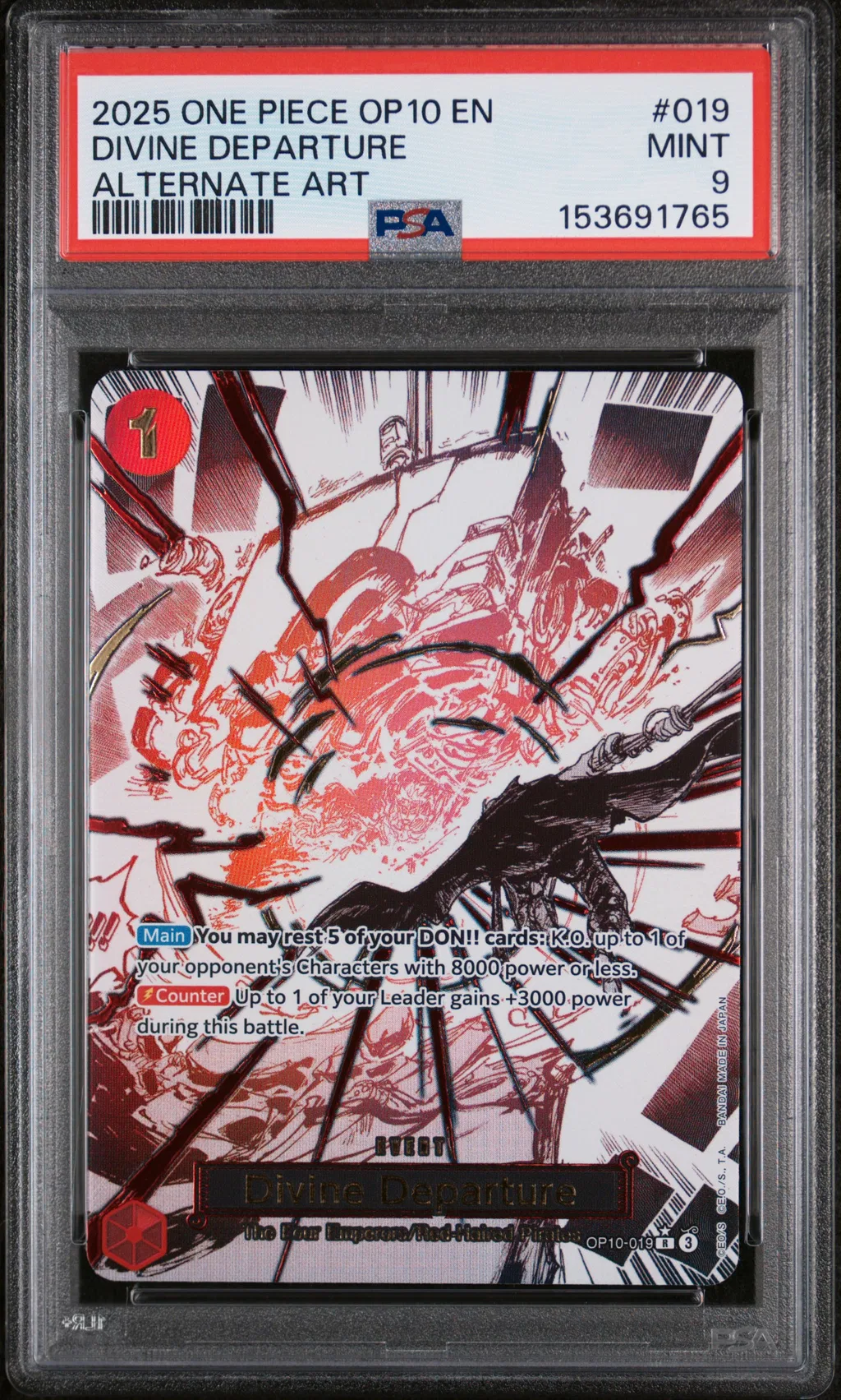 Divine Departure card artwork