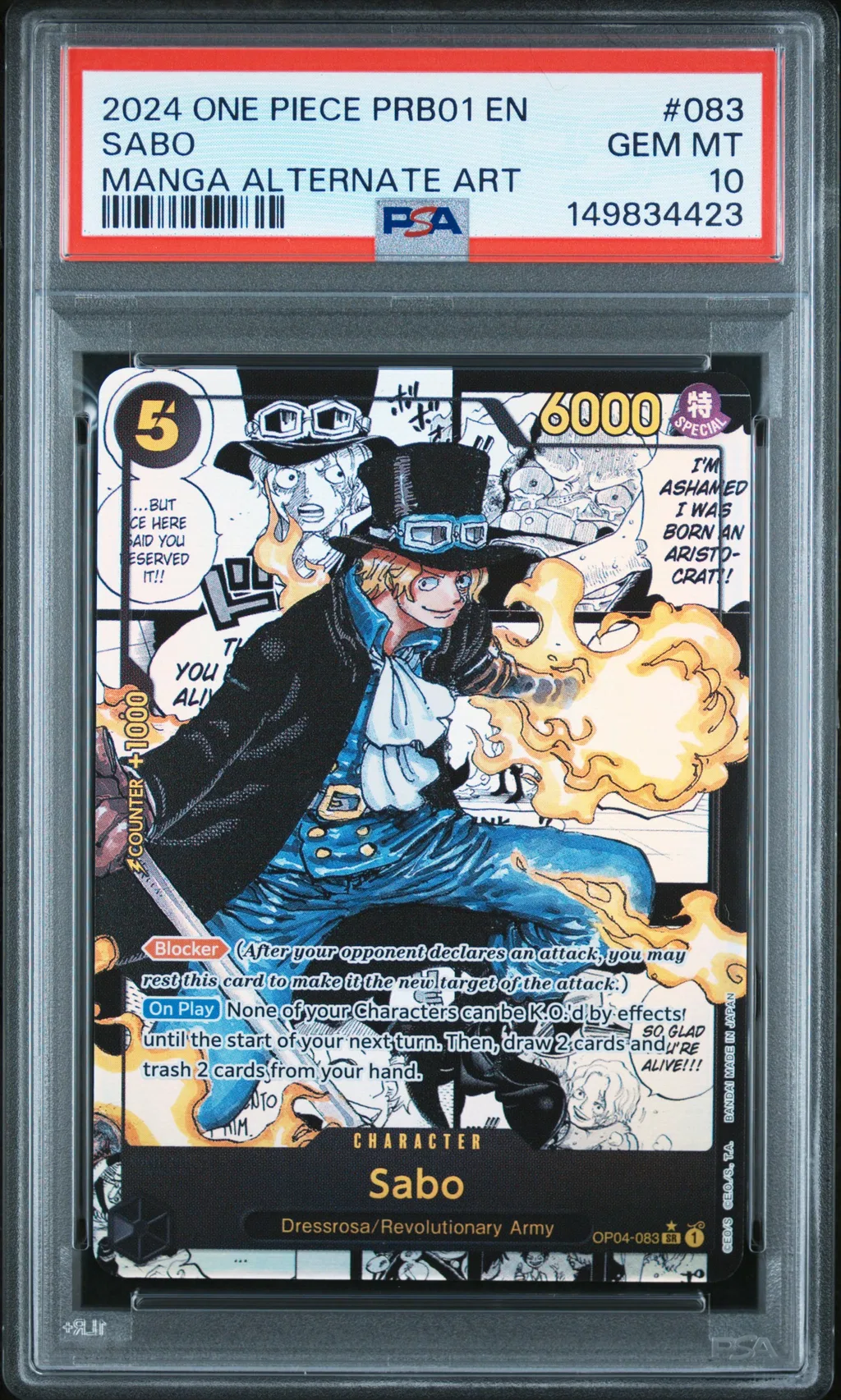 Sabo card artwork