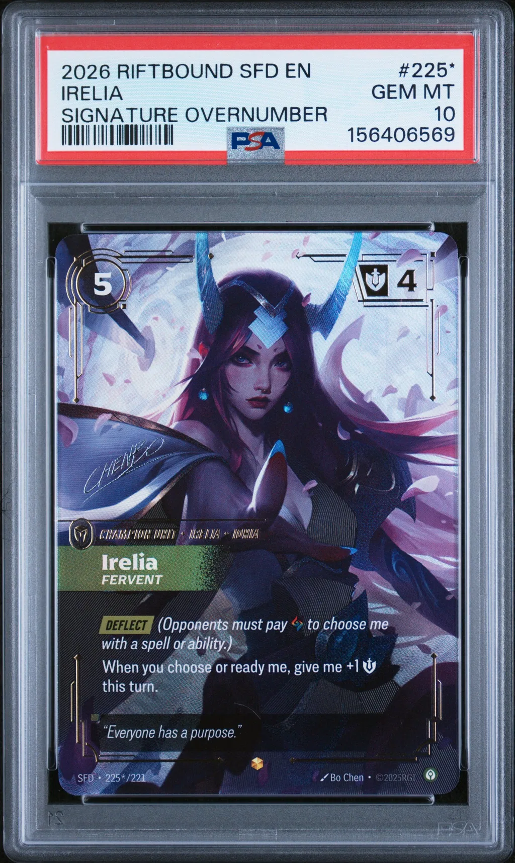 Irelia - Fervent card artwork
