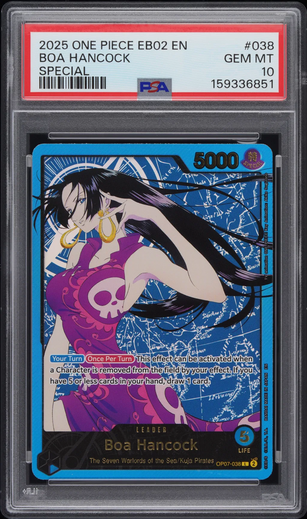 Boa Hancock card artwork