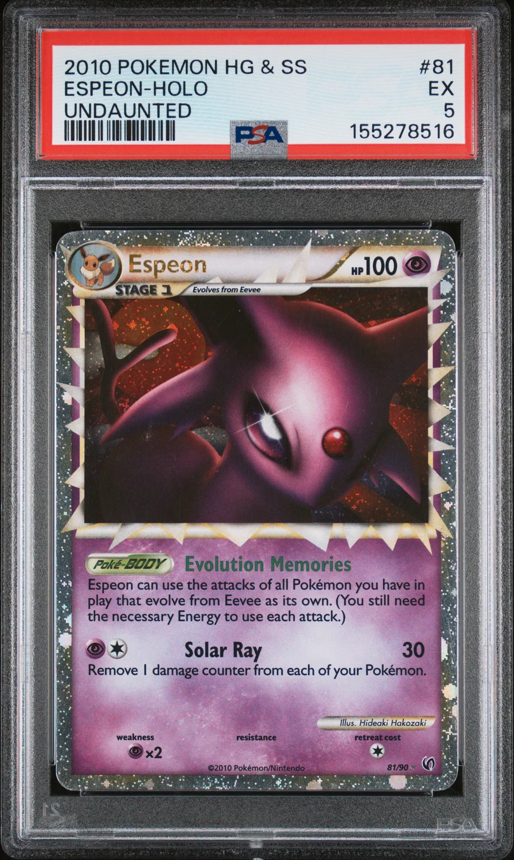 Espeon-Holo card artwork