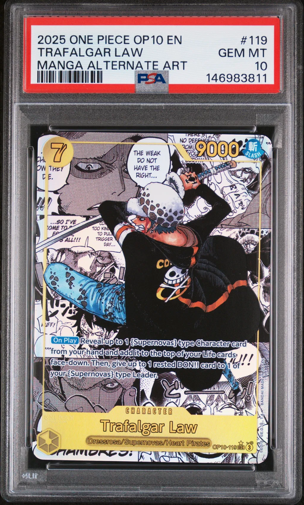 Trafalgar Law card artwork
