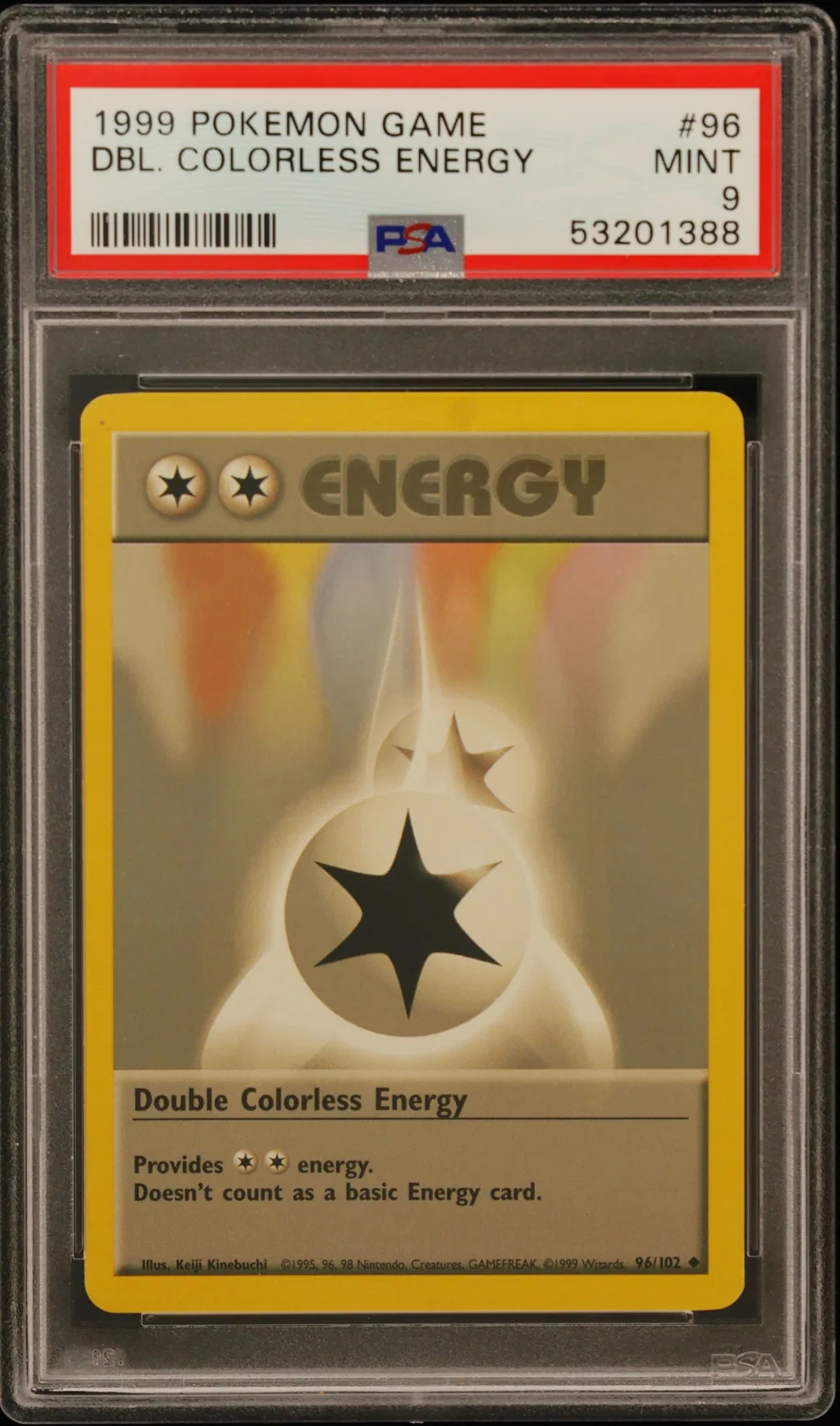 Double Colorless Energy card artwork