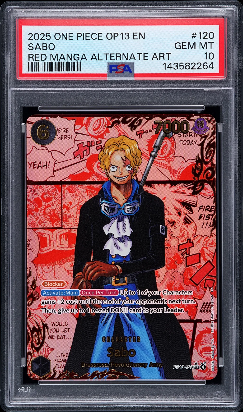 Sabo card artwork