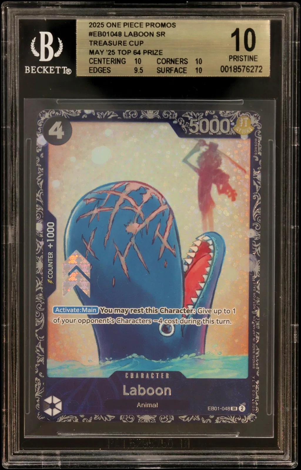 Laboon SR/(Treasure Cup May '25 Top 64 Prize) card artwork