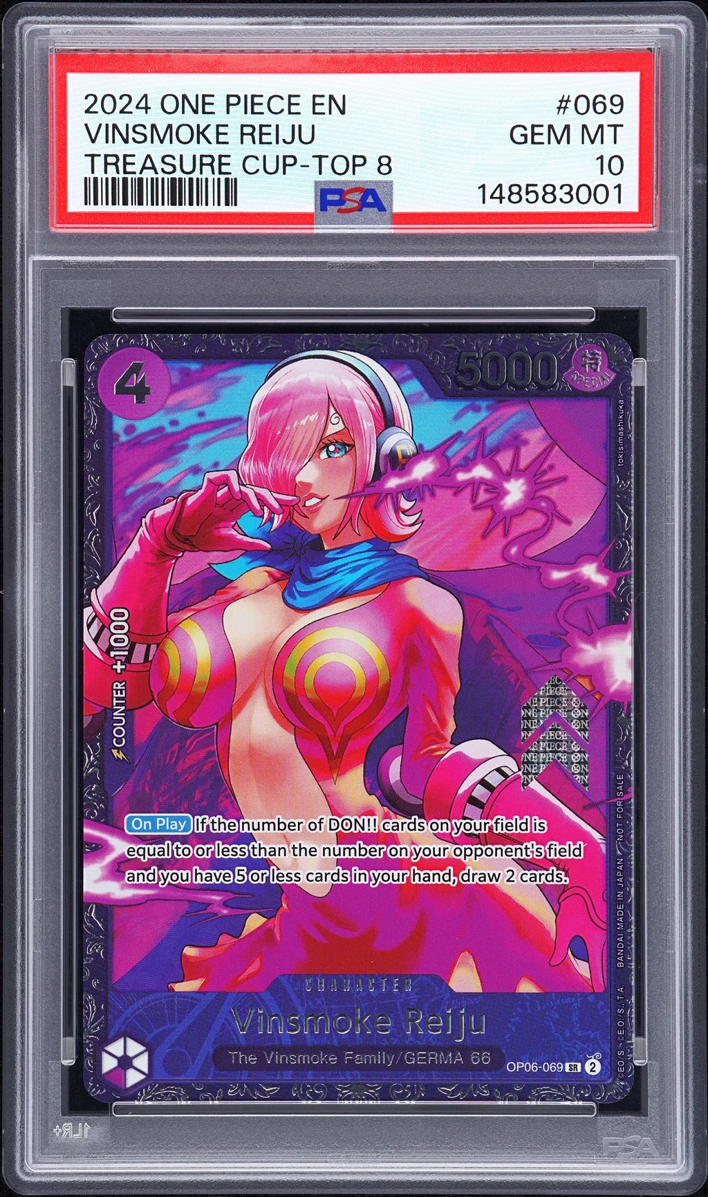 Vinsmoke Reiju card artwork