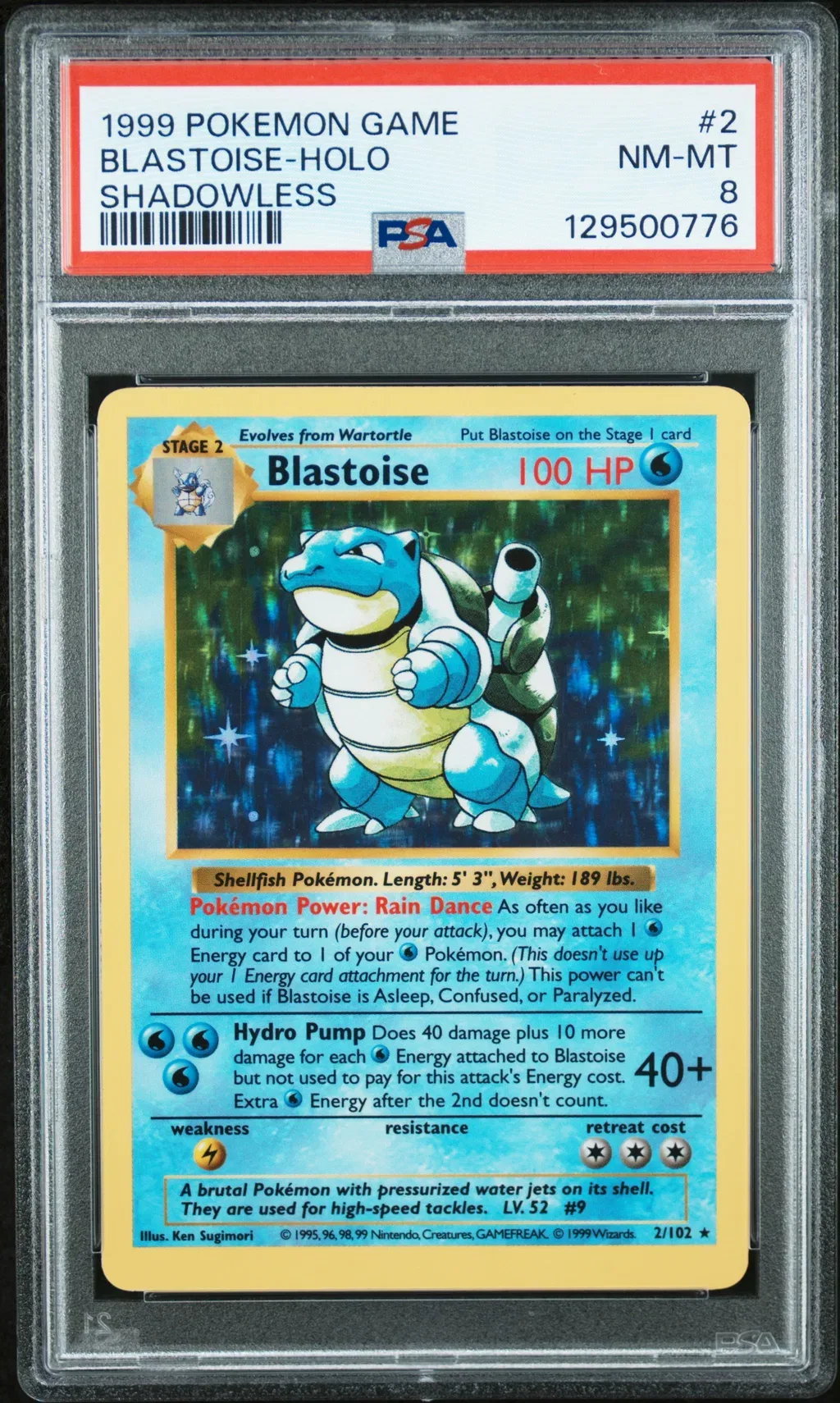 Blastoise-Holo card artwork