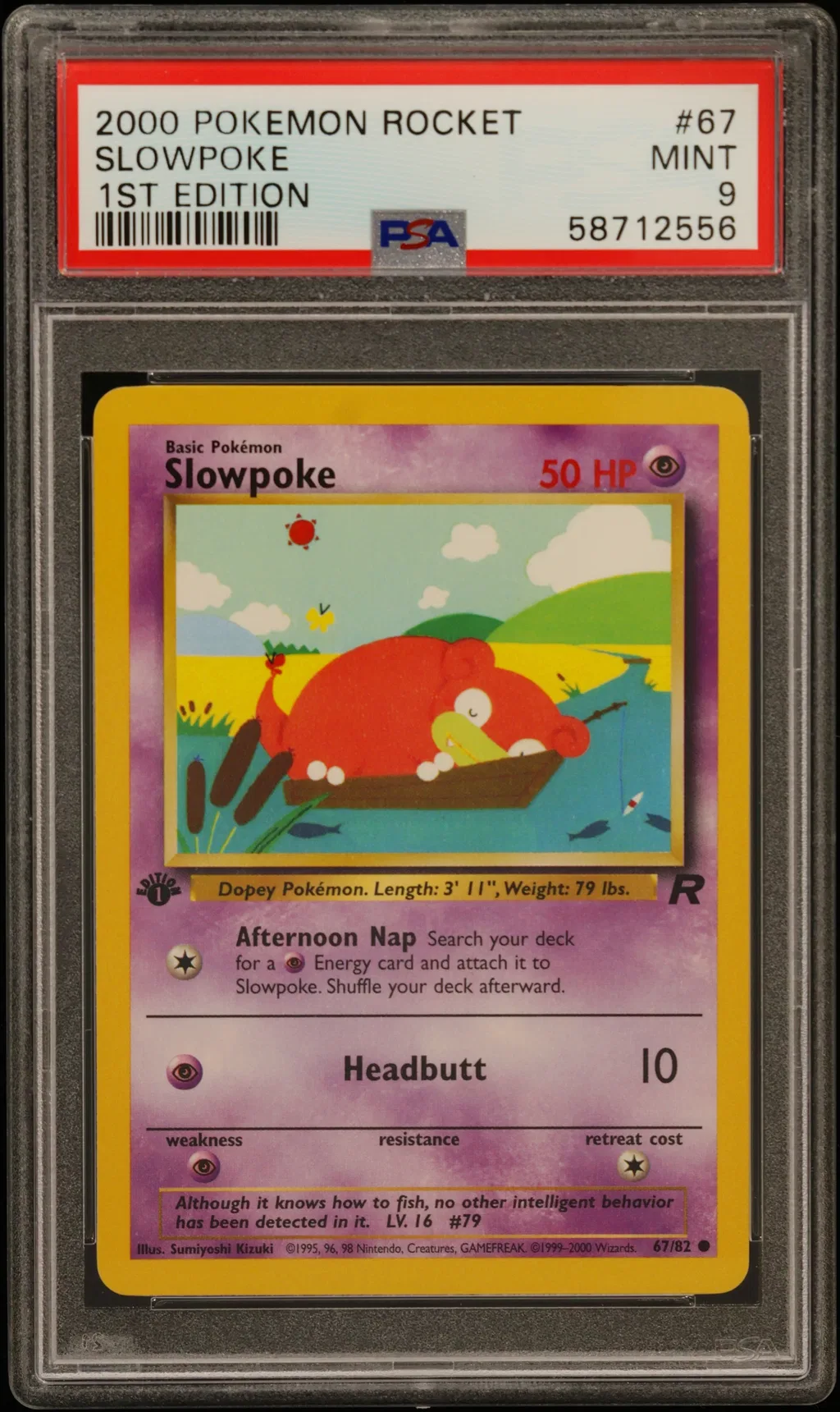 Slowpoke card artwork