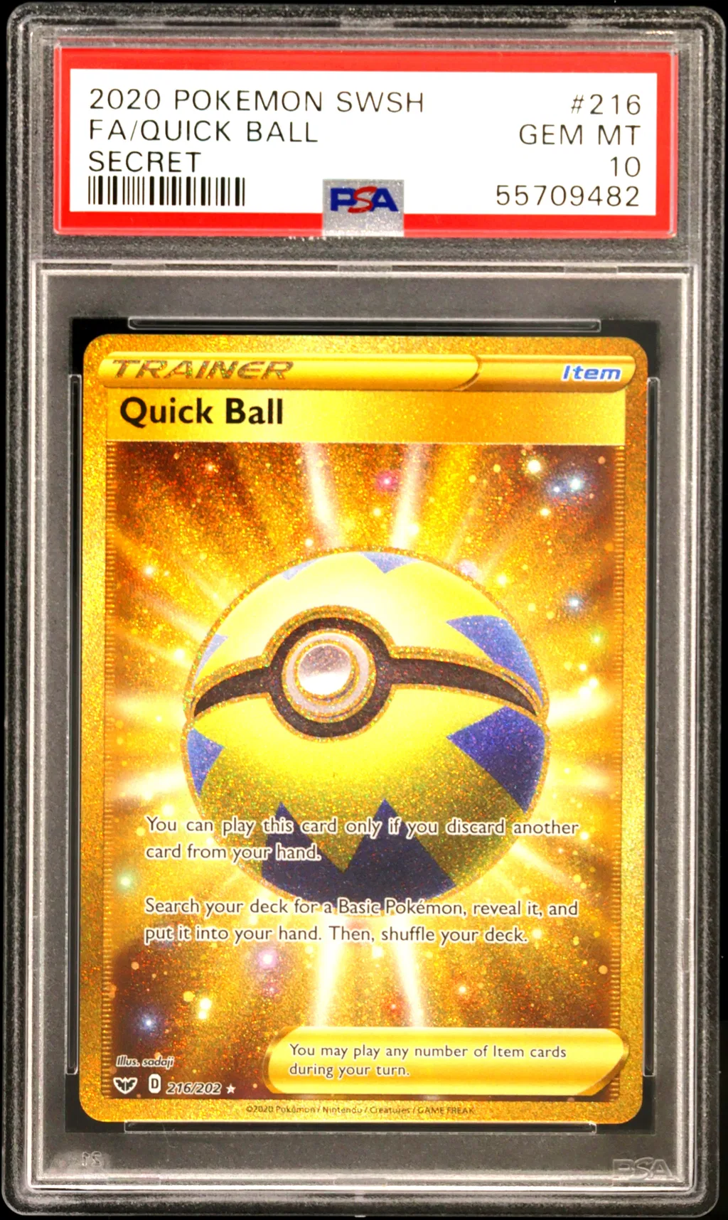 Full Art/Quick Ball card artwork