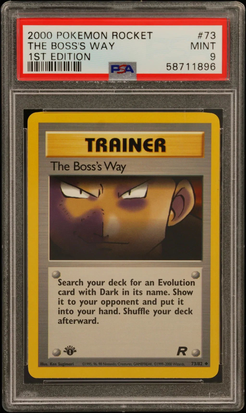The Boss's Way card artwork