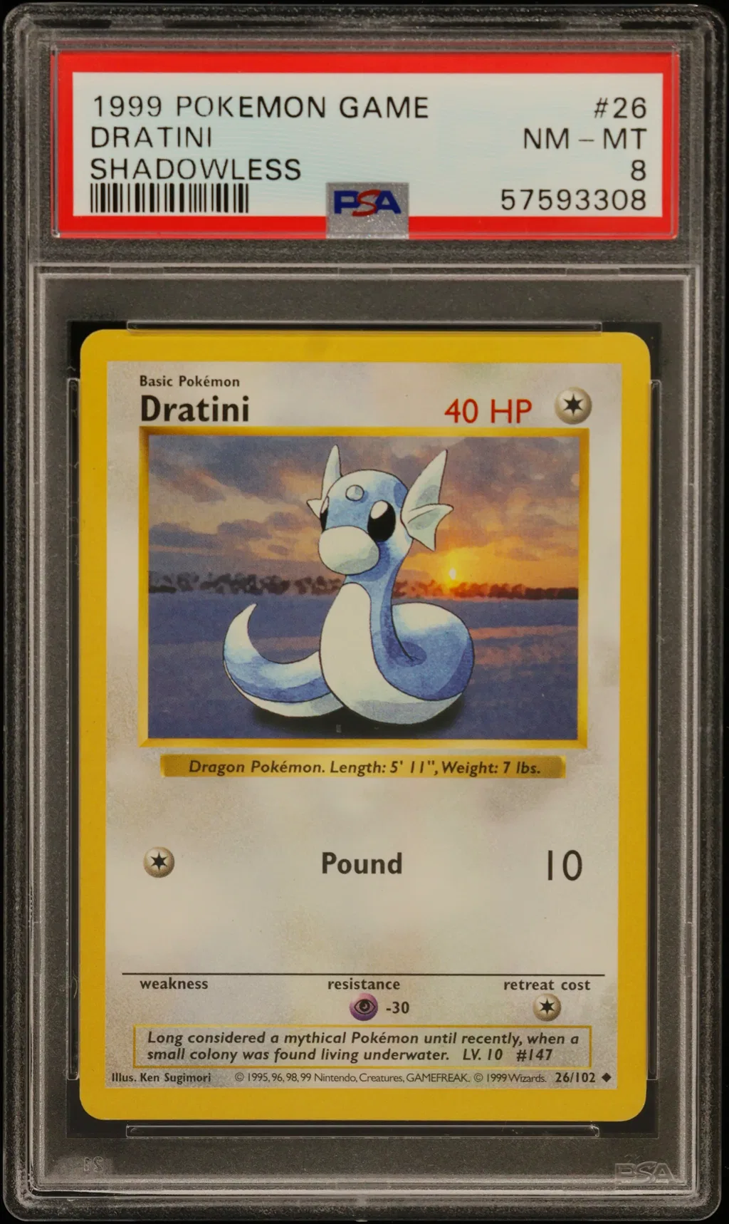 Dratini card artwork