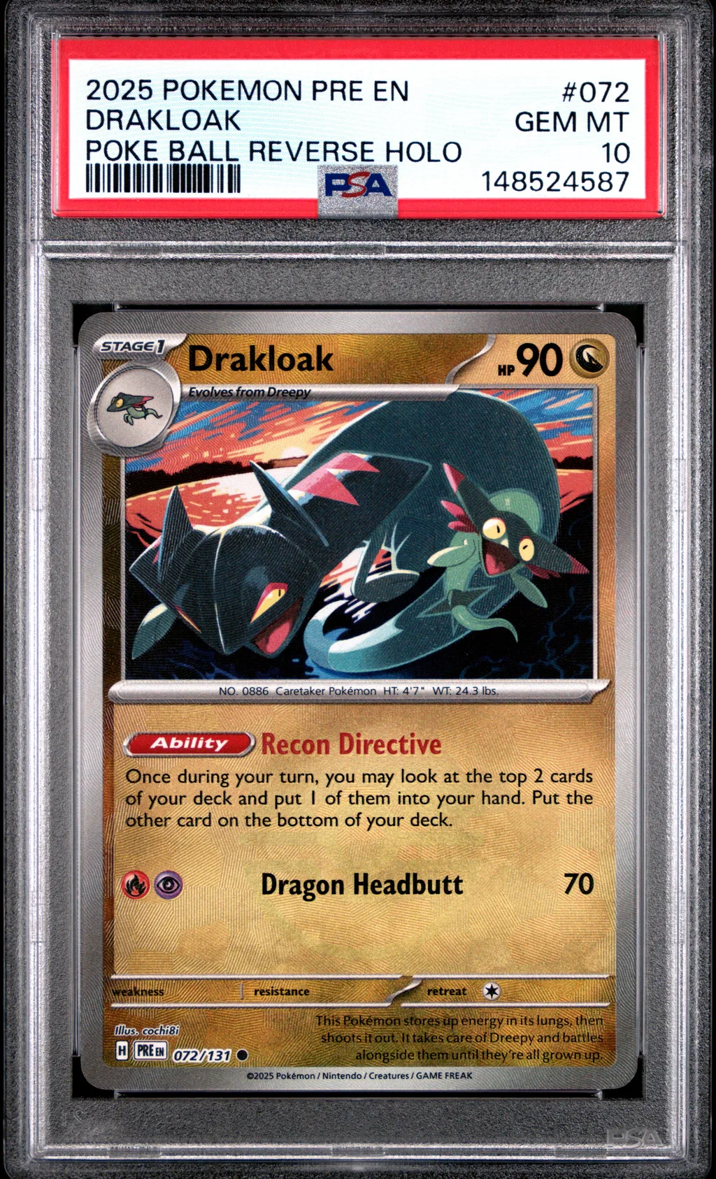 Drakloak card artwork