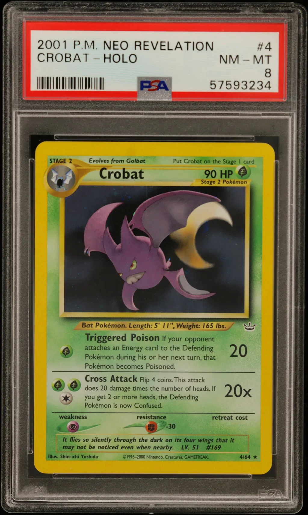 Crobat card artwork
