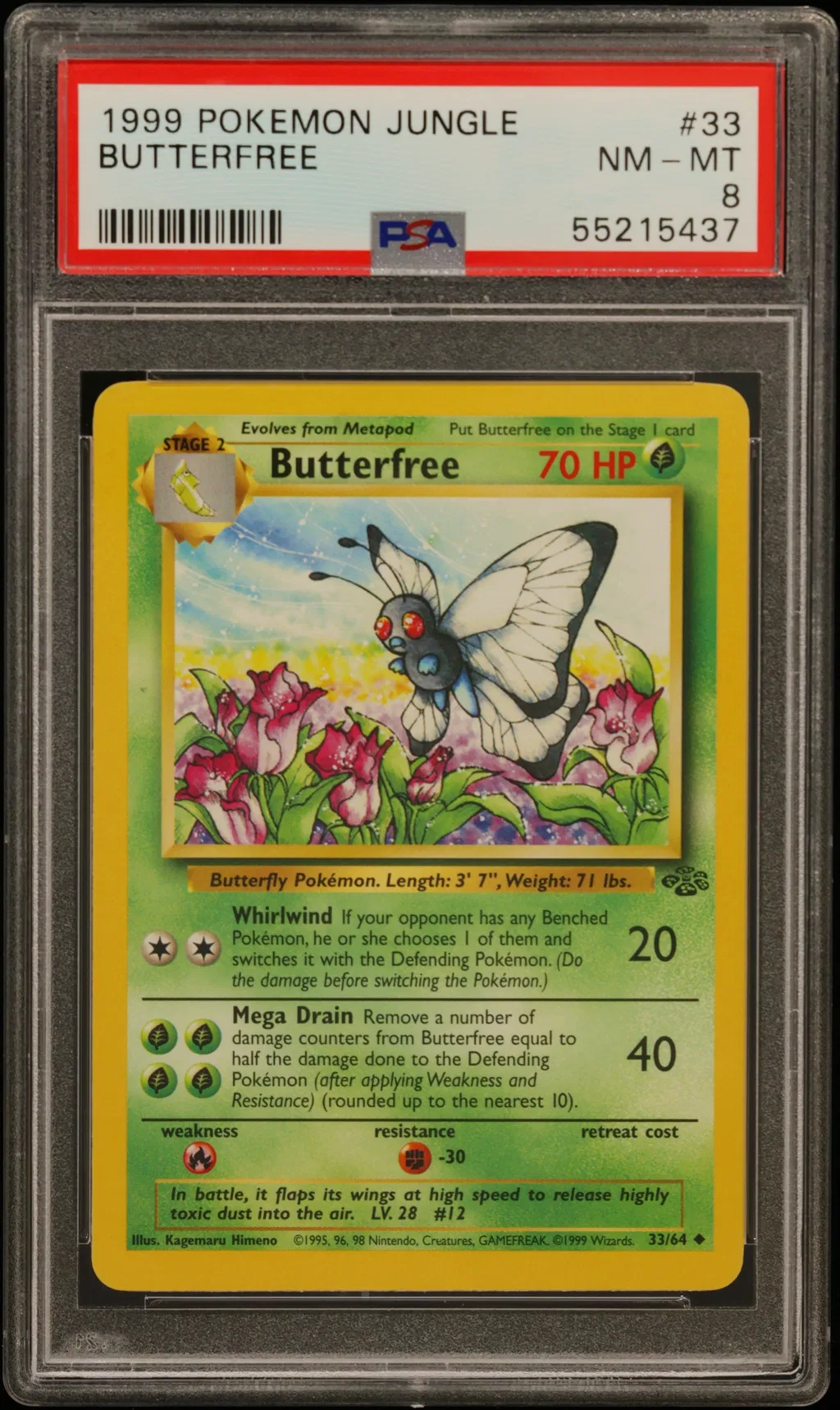 BUTTERFREE card artwork