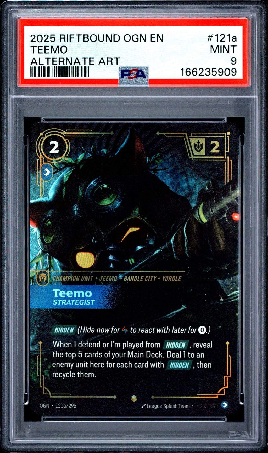 Teemo - Strategist card artwork