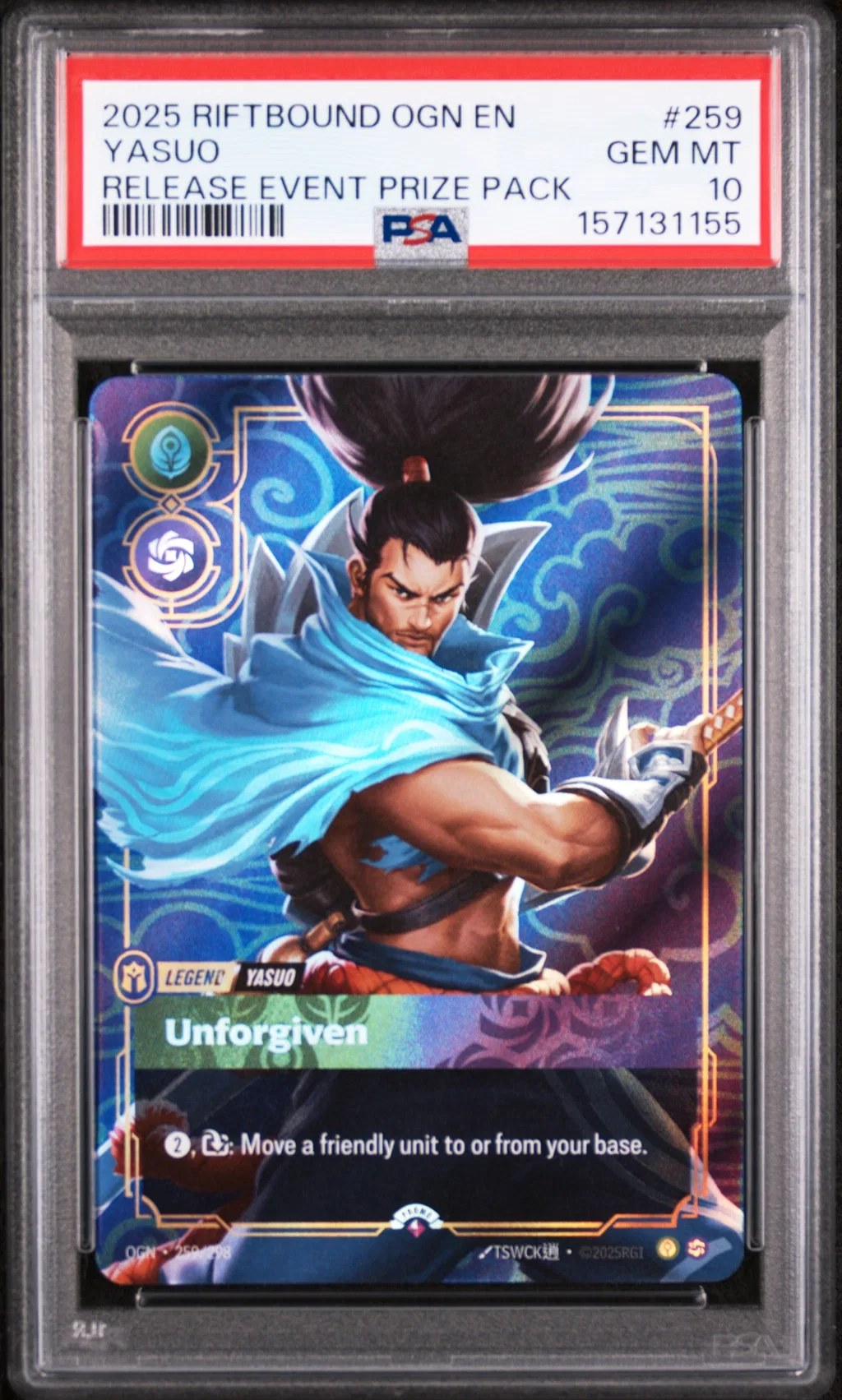 Yasuo - Unforgiven card artwork
