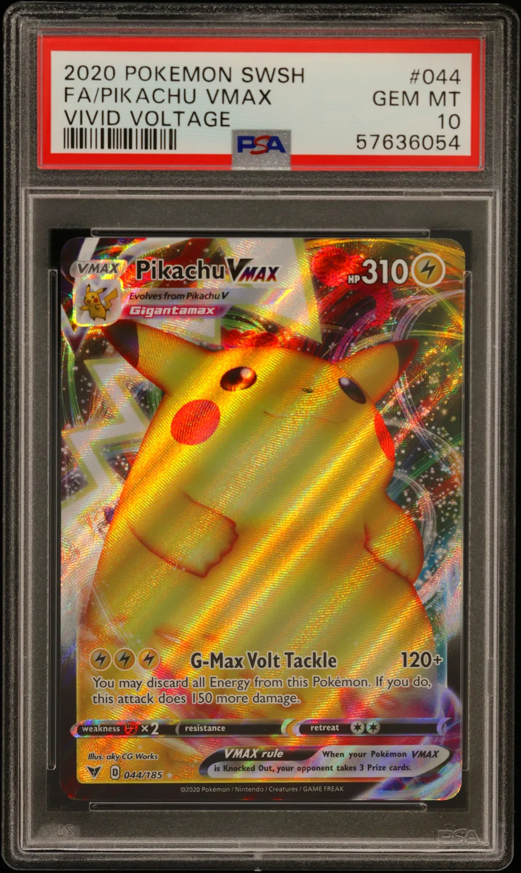 Full Art/Pikachu Vmax card artwork