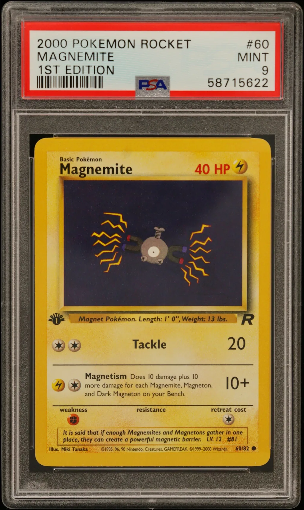 Magnemite card artwork