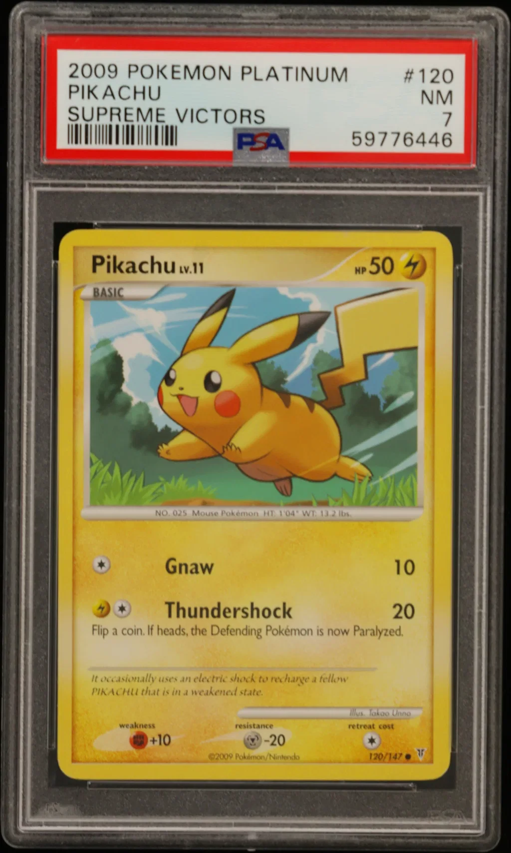 Pikachu card artwork