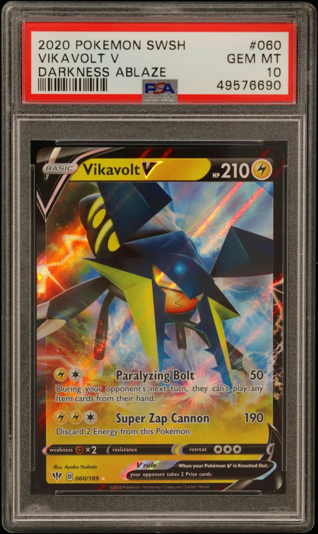 Vikavolt V card artwork