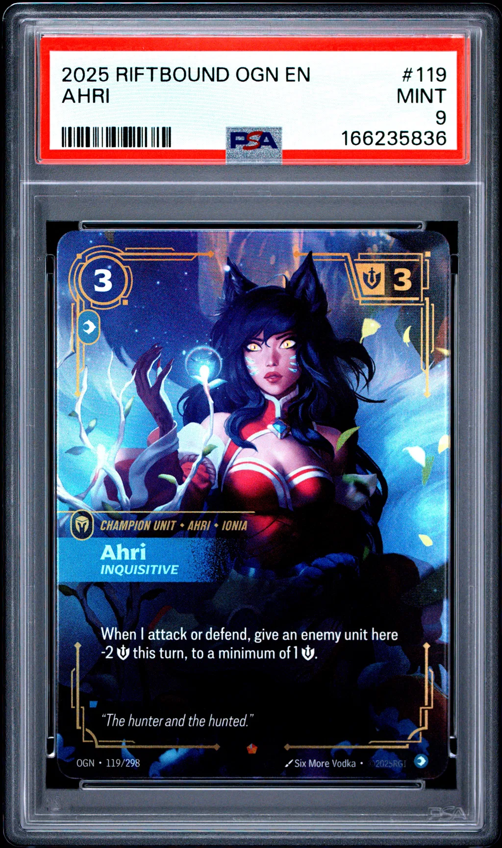 Ahri - Inquisitive card artwork