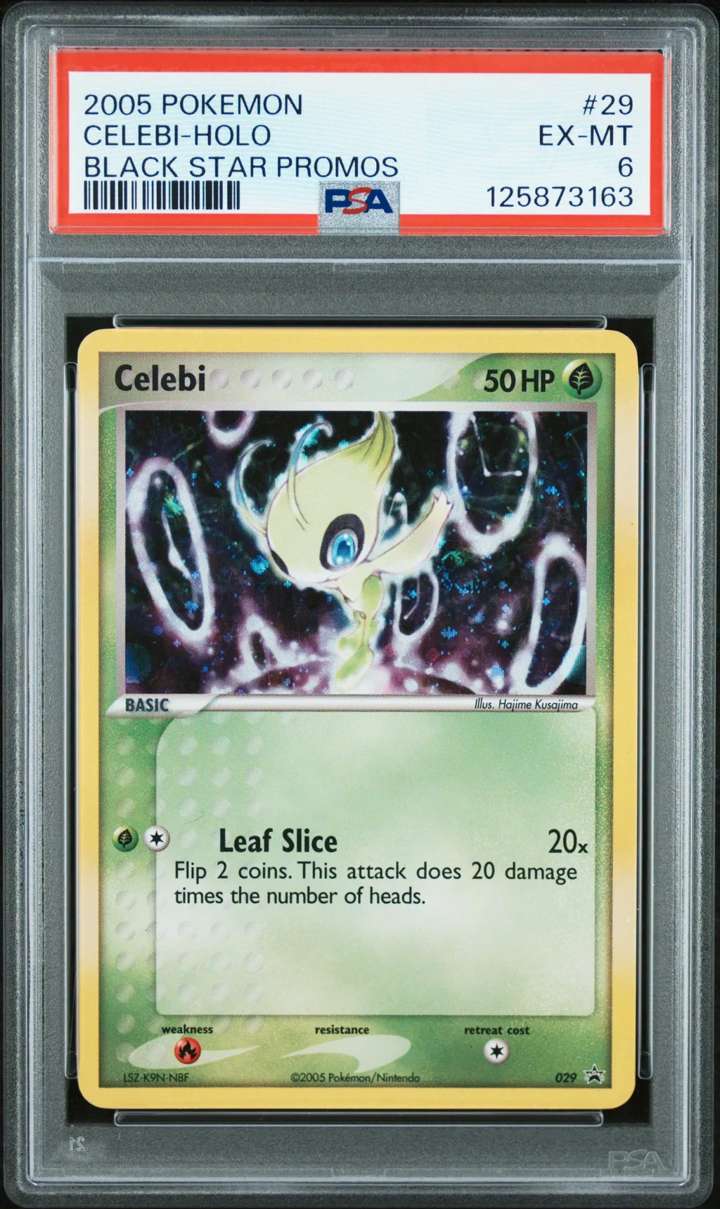 Celebi-Holo card artwork