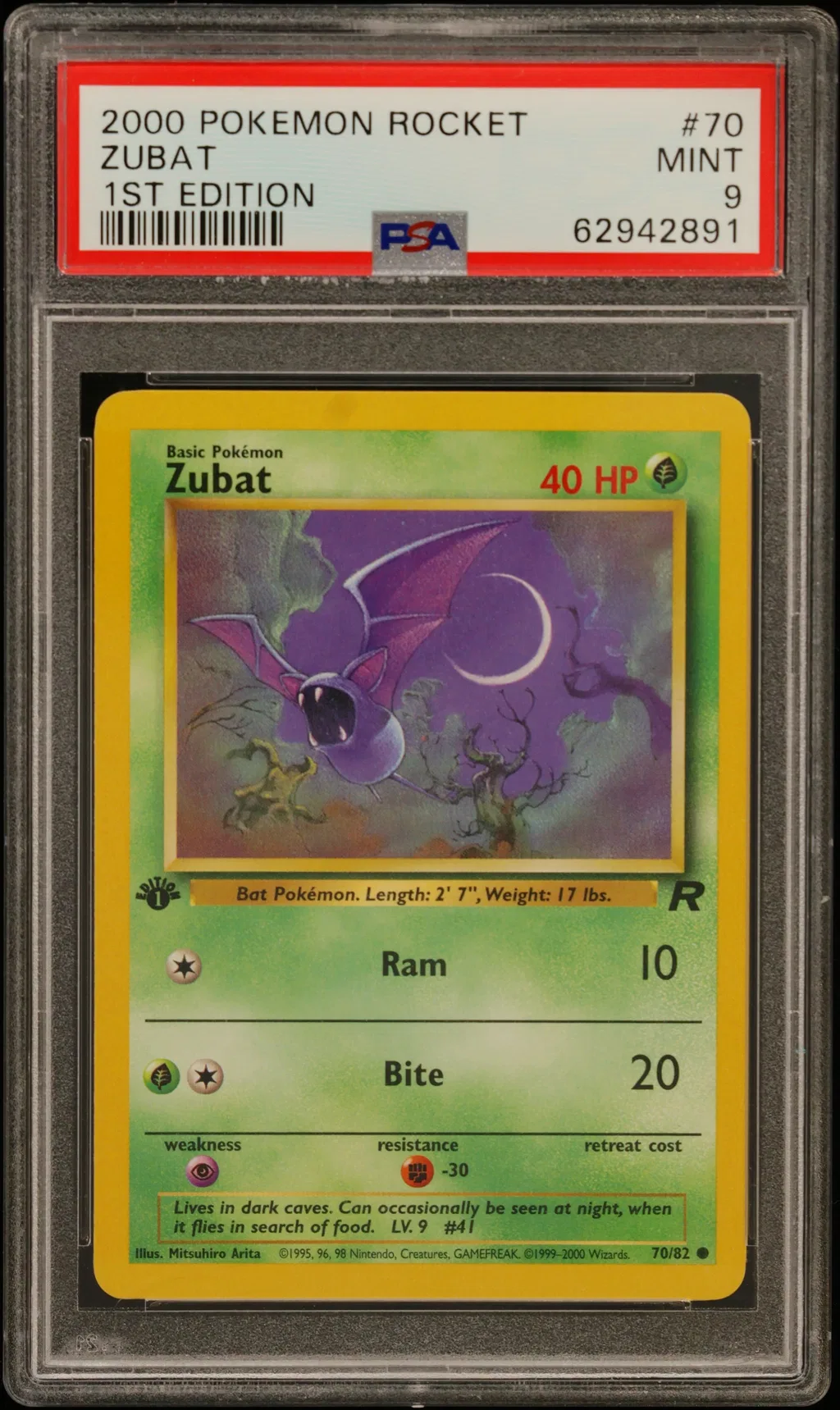 Zubat card artwork