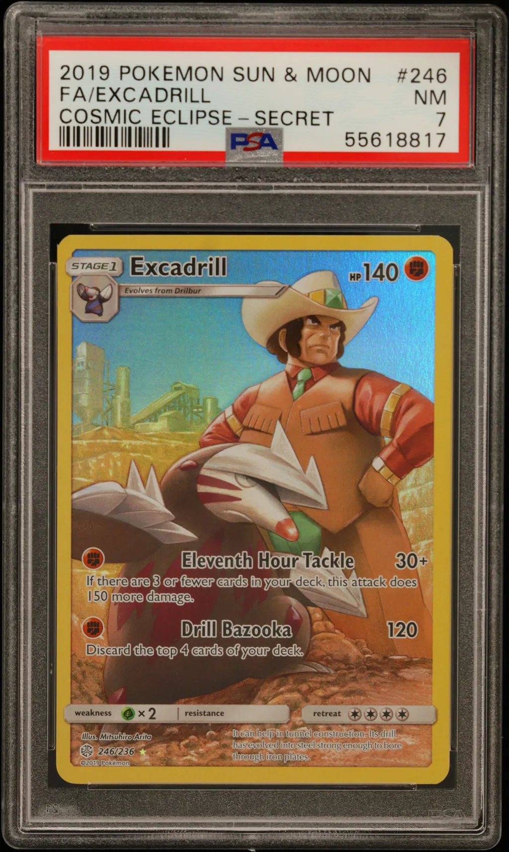 Full Art/Excadrill card artwork