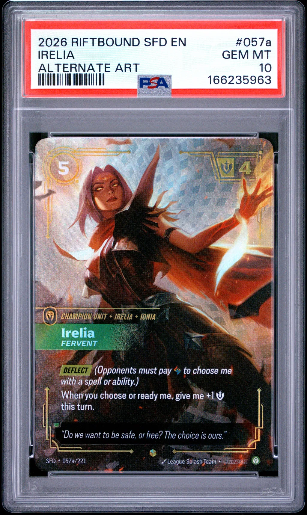 Irelia - Fervent card artwork