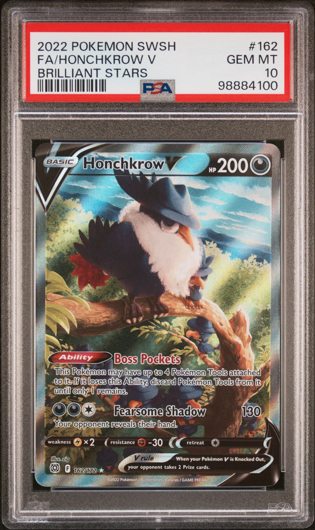Full Art/Honchkrow V card artwork