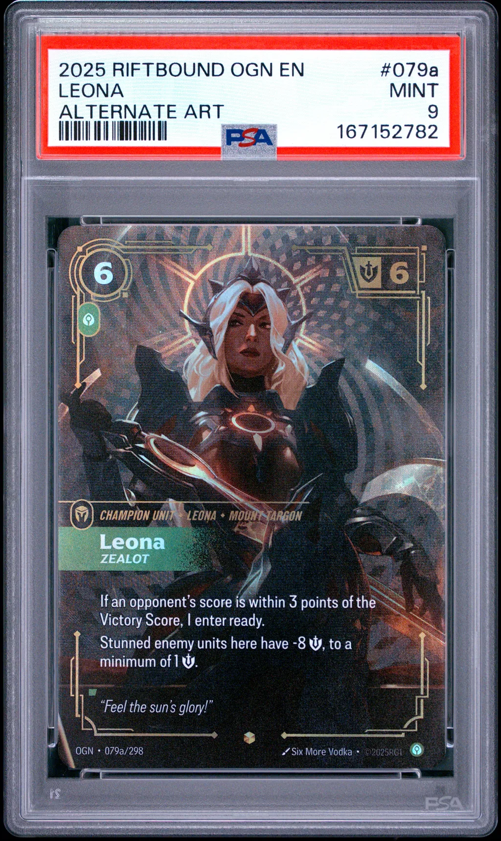 Leona - Zealot card artwork