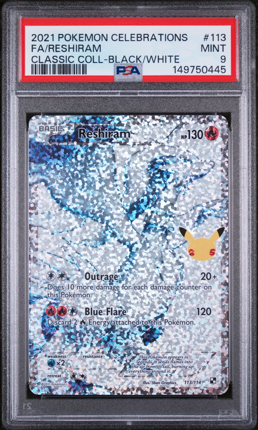 Full Art/Reshiram card artwork