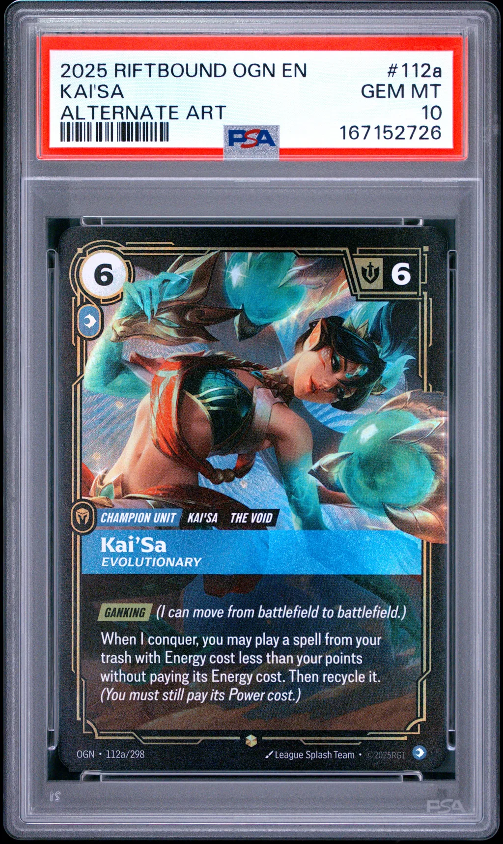 Kai'SA - Evolutionary card artwork