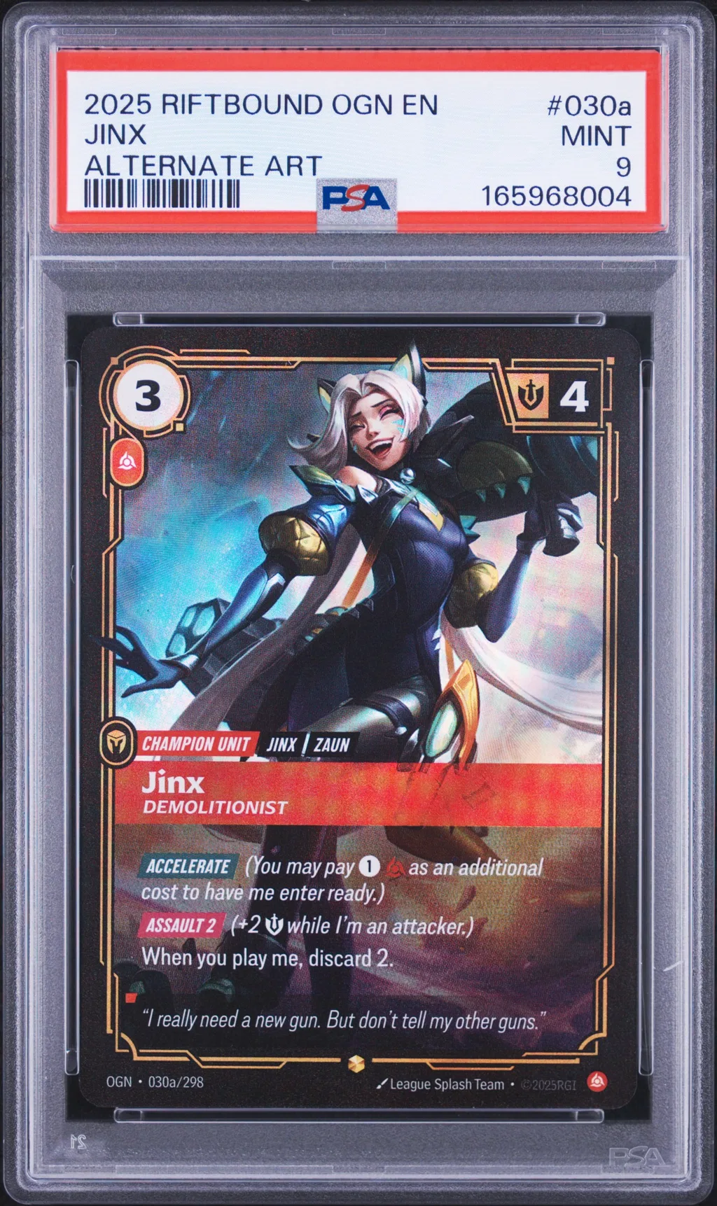 Jinx - Demolitionist card artwork