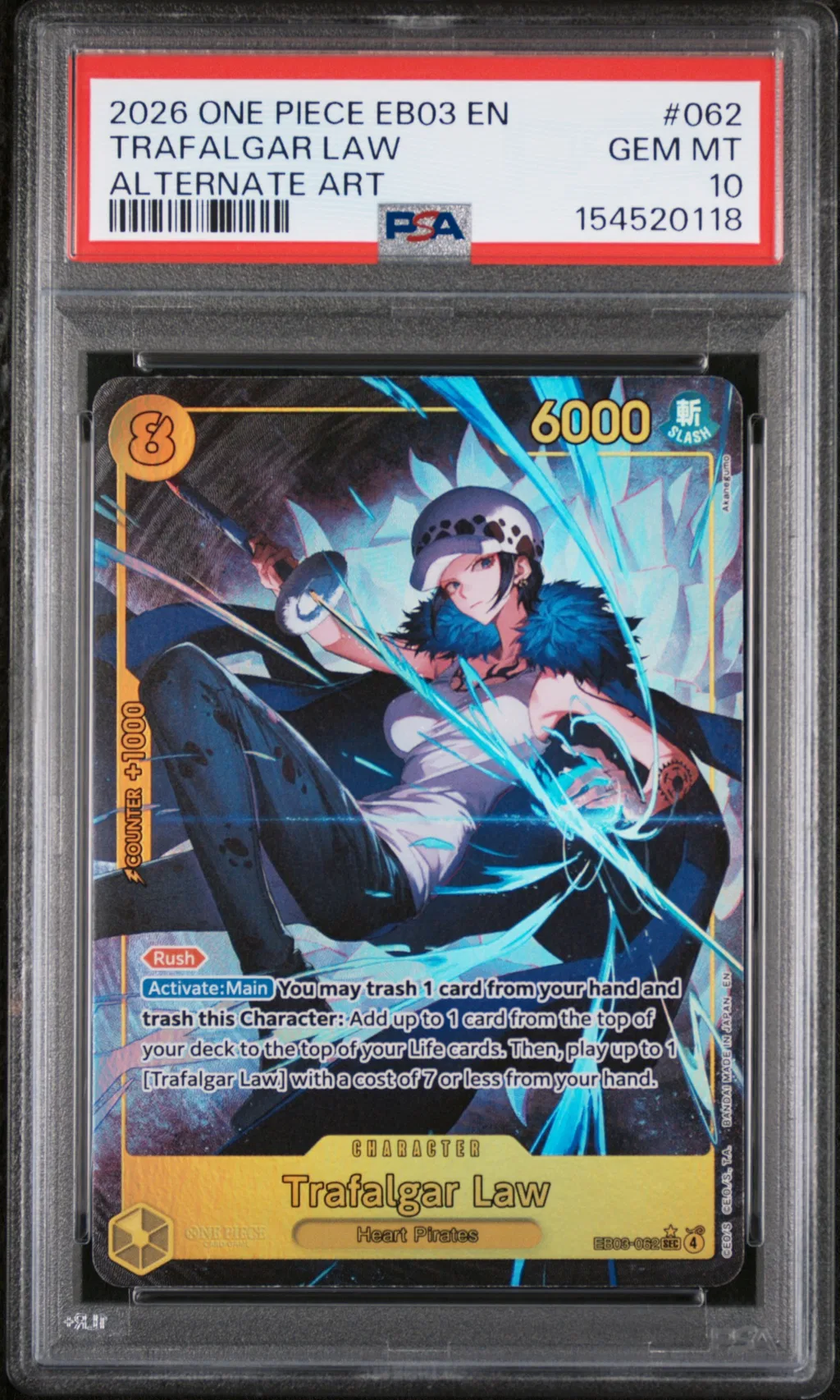 Trafalgar Law card artwork