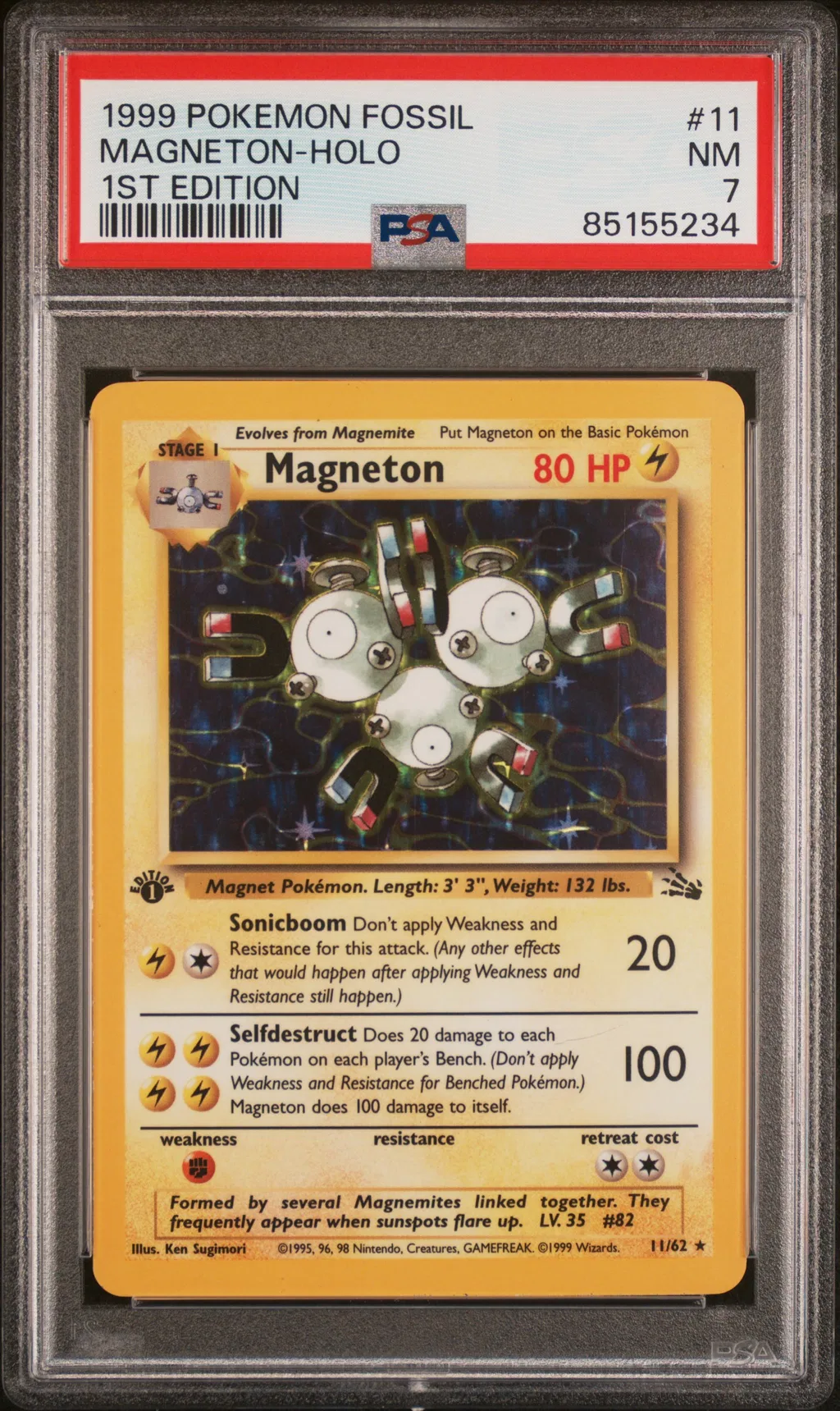 Magneton-Holo card artwork