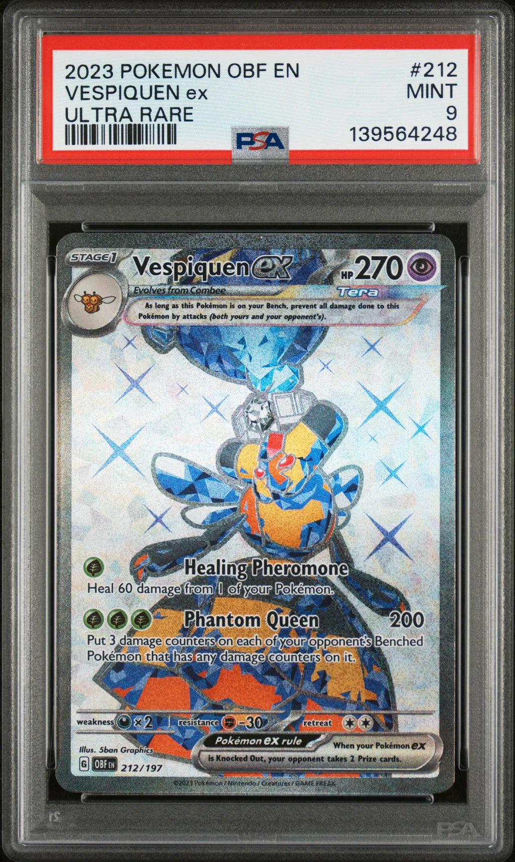 Vespiquen EX card artwork