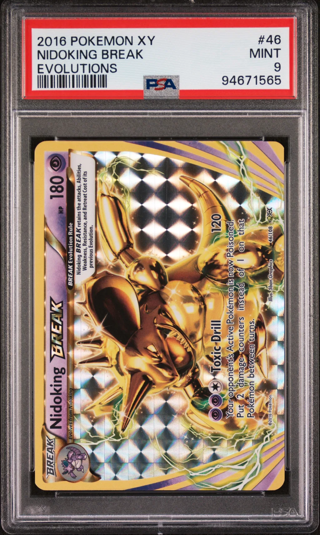 Nidoking Break card artwork