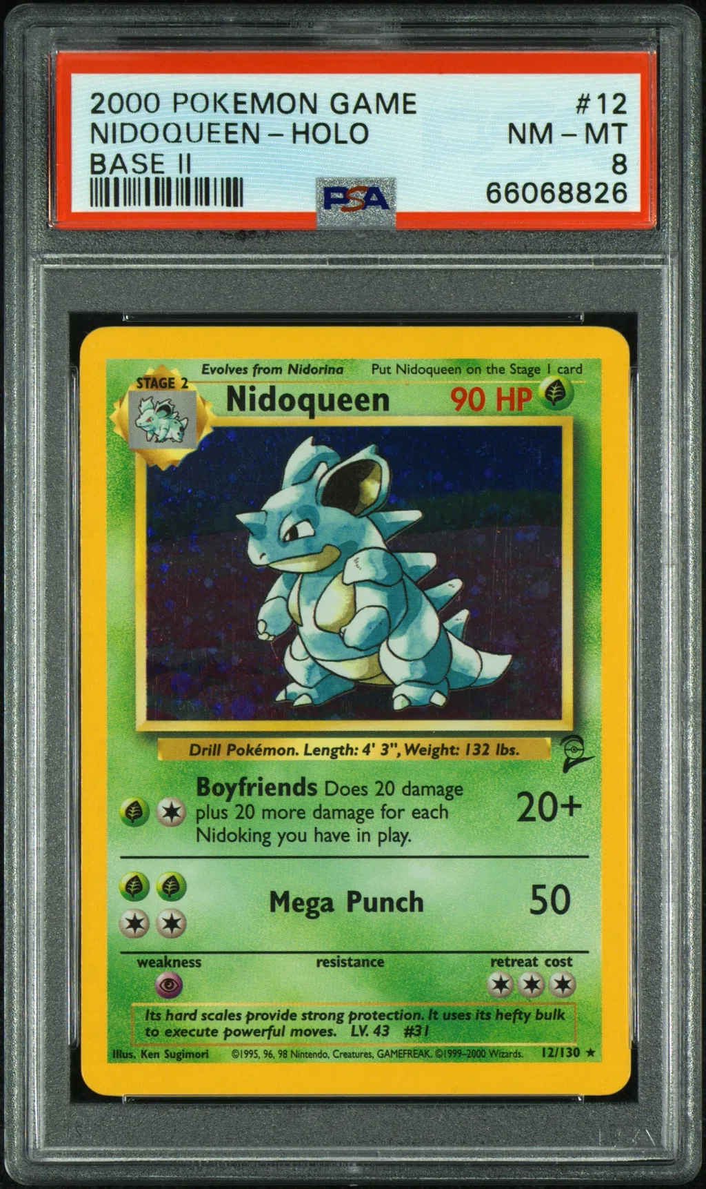 Nidoqueen-Holo card artwork
