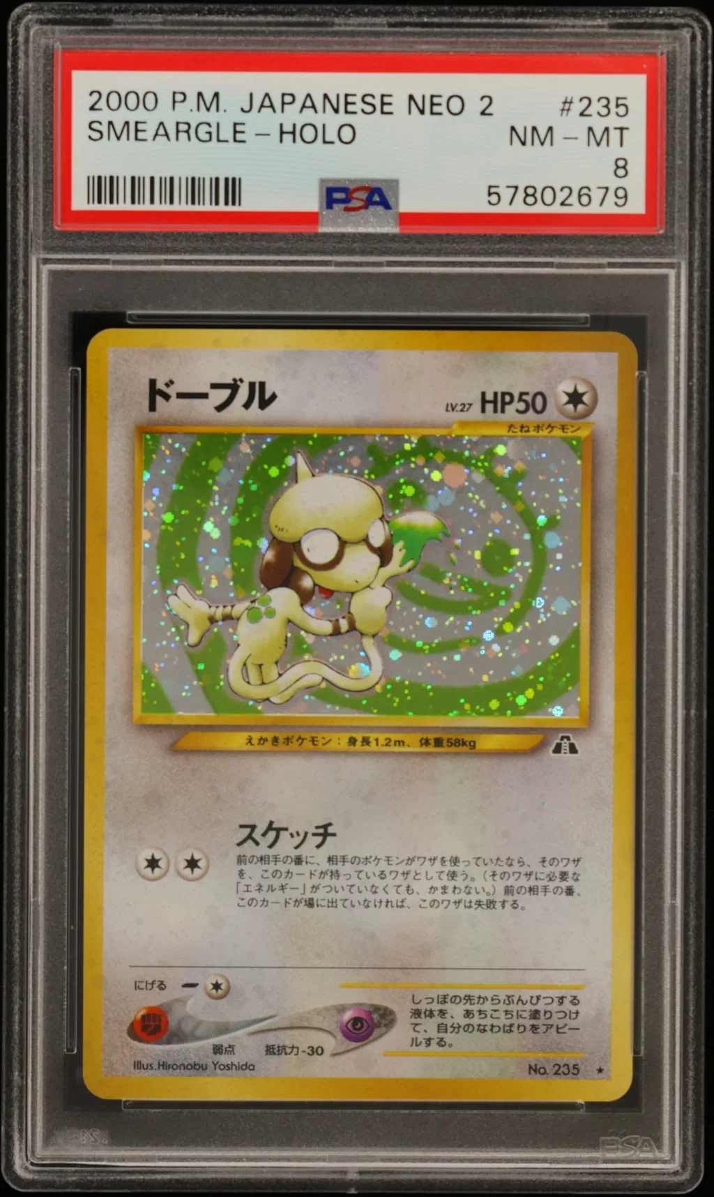 Smeargle-Holo card artwork