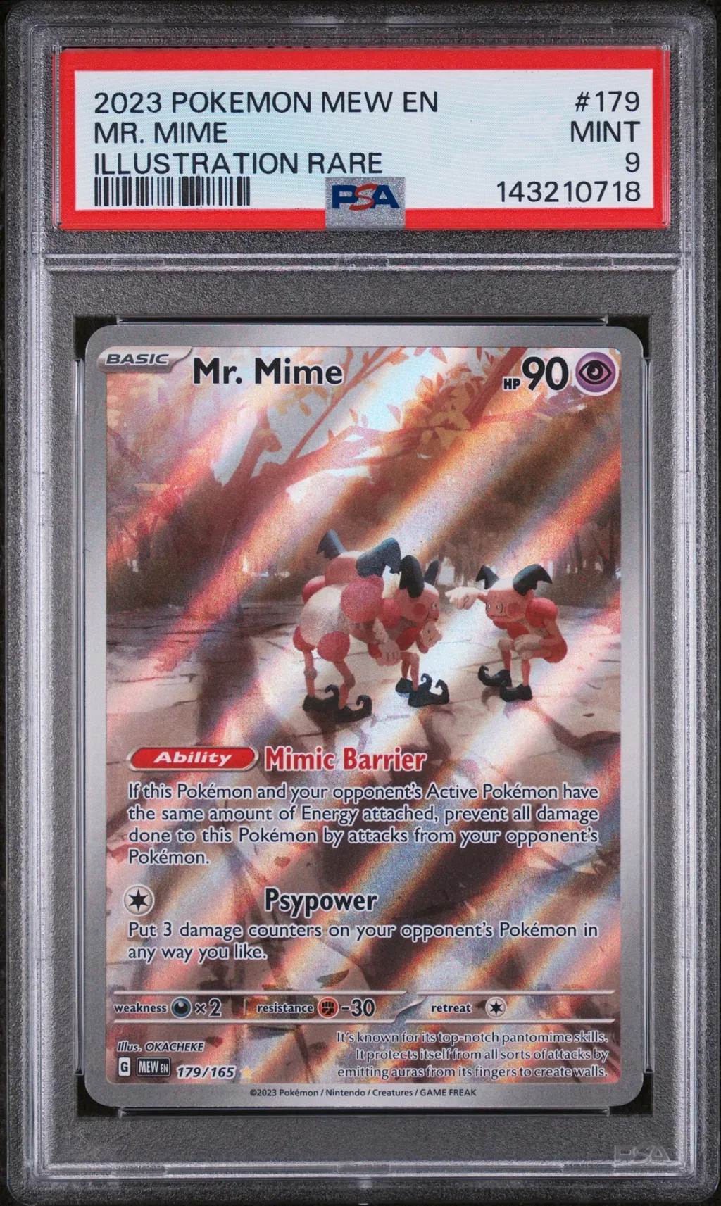 Mr. Mime card artwork