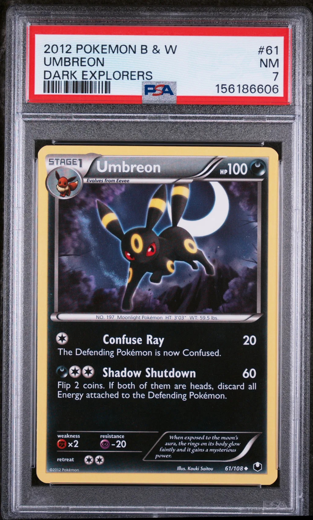 Umbreon card artwork