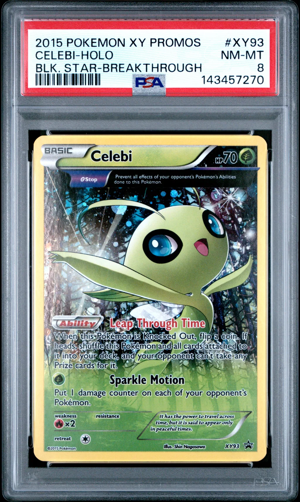 Celebi-Holo card artwork