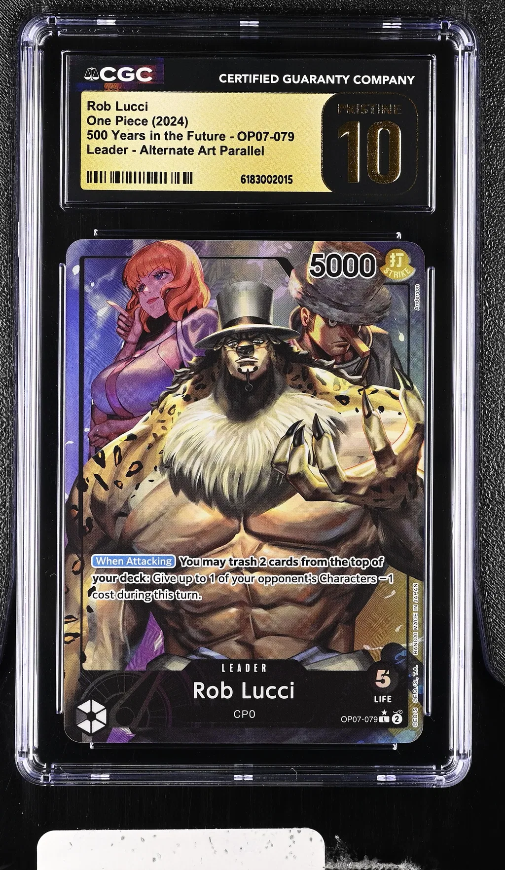 Rob Lucci card artwork