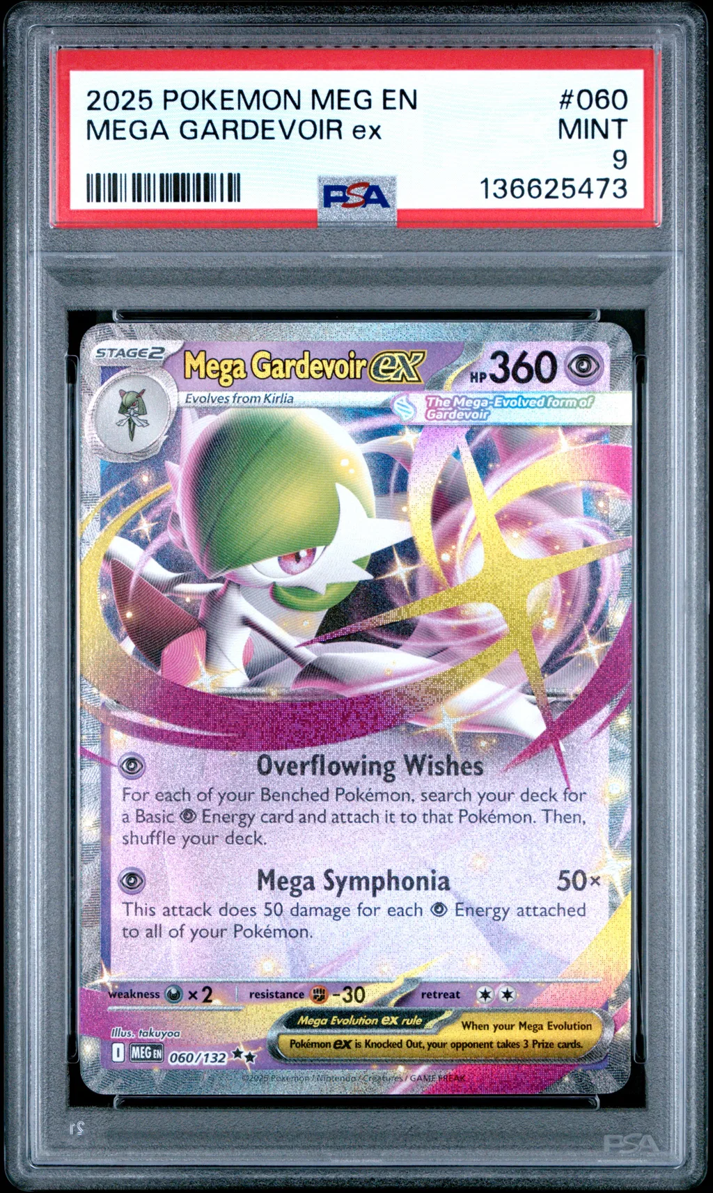 Mega Gardevoir ex card artwork