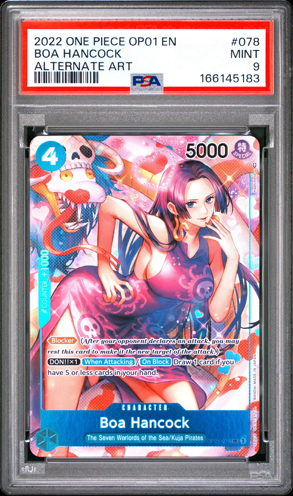 Boa Hancock card artwork