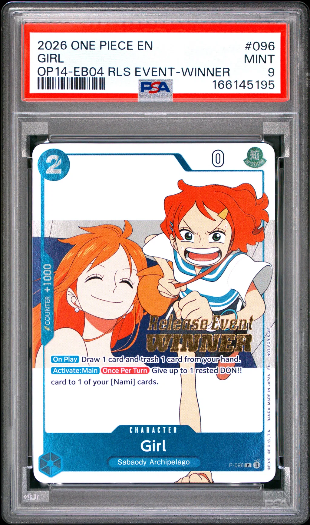 Girl card artwork