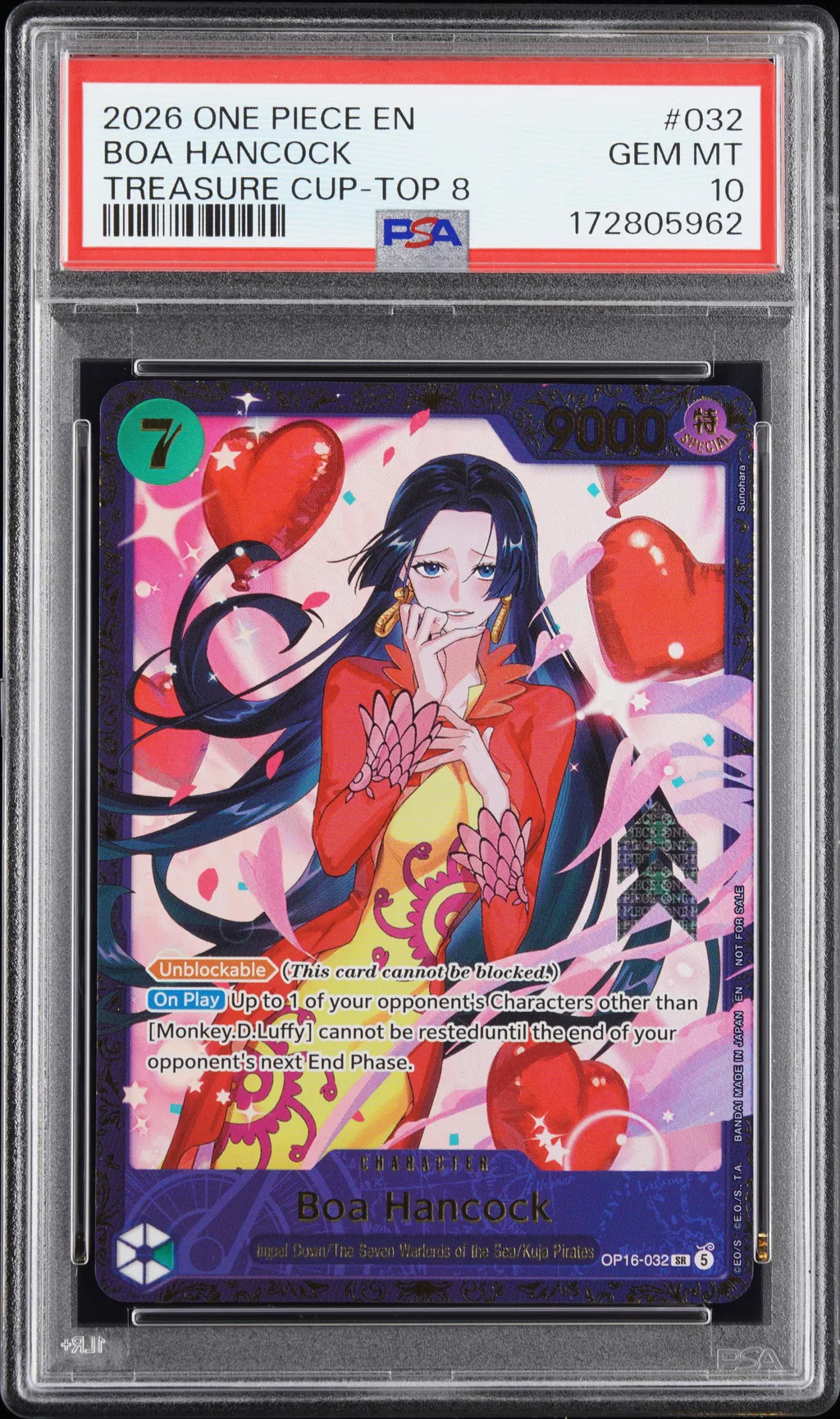 Boa Hancock card artwork