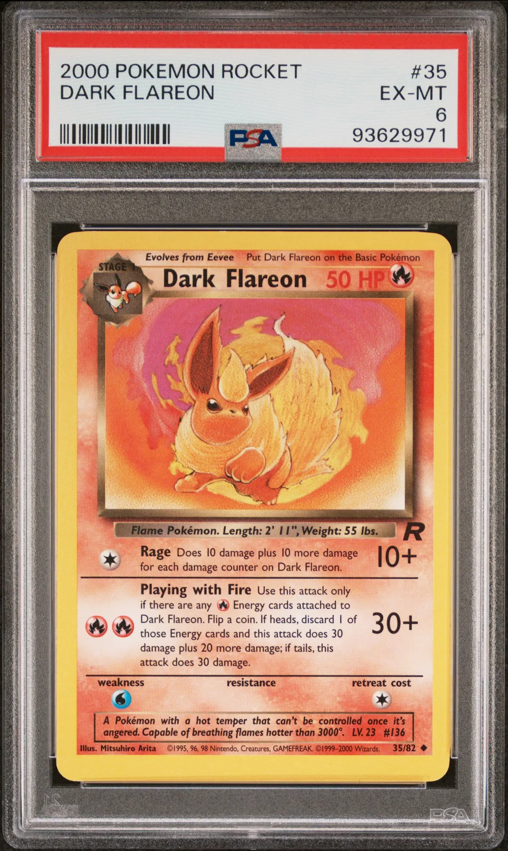 Dark Flareon card artwork