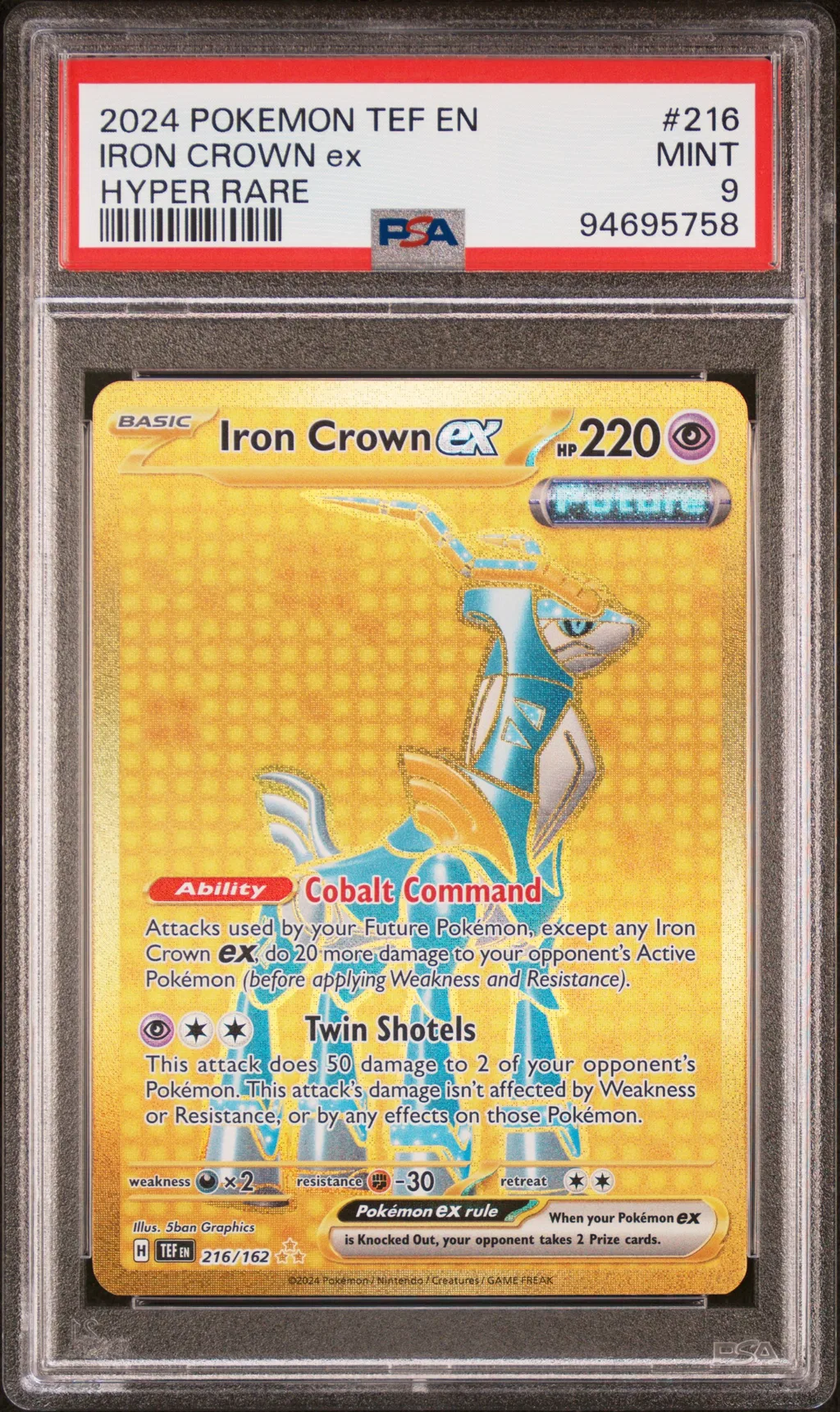 Iron Crown EX card artwork